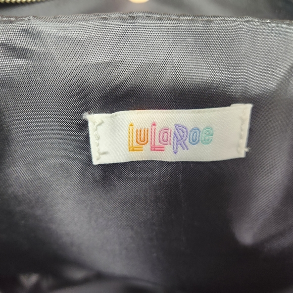 Lularoe Colorful Gold Trim Everyday Backpack - Picture 7 of 7